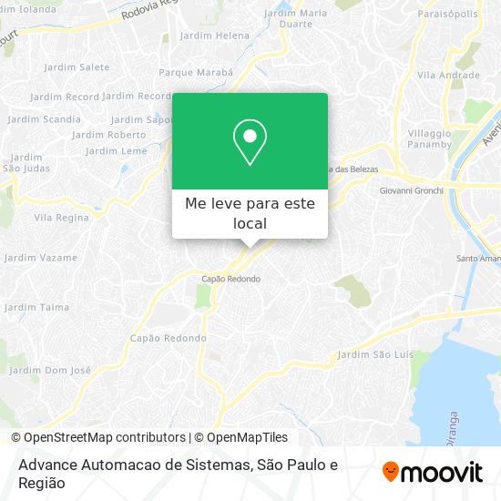 Advance Automacao de Sistemas mapa