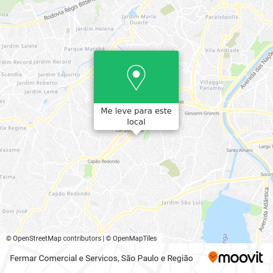 Fermar Comercial e Servicos mapa