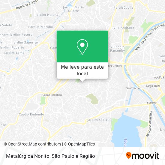 Metalúrgica Nonito mapa