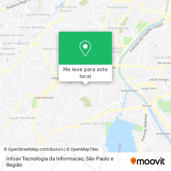Infoav Tecnologia da Informacao mapa