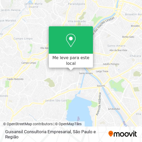 Guisansil Consultoria Empresarial mapa