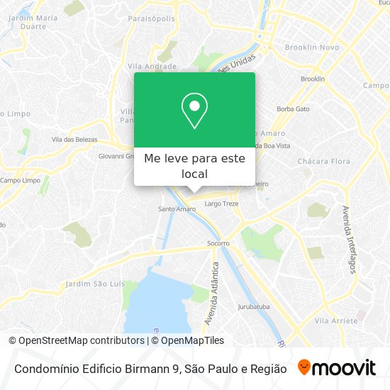 Condomínio Edificio Birmann 9 mapa