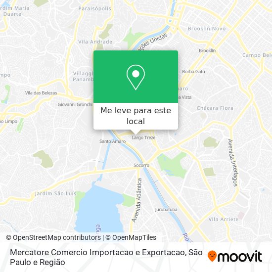 Mercatore Comercio Importacao e Exportacao mapa