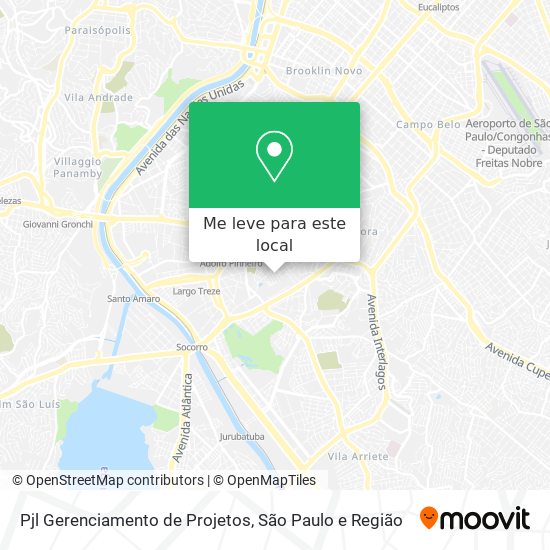 Pjl Gerenciamento de Projetos mapa