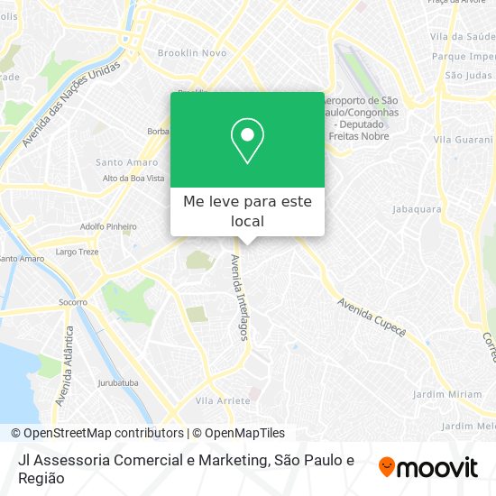 Jl Assessoria Comercial e Marketing mapa