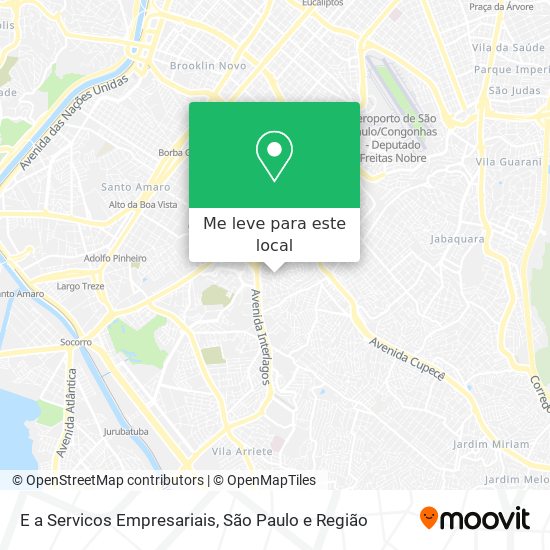 E a Servicos Empresariais mapa