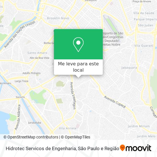 Hidrotec Servicos de Engenharia mapa