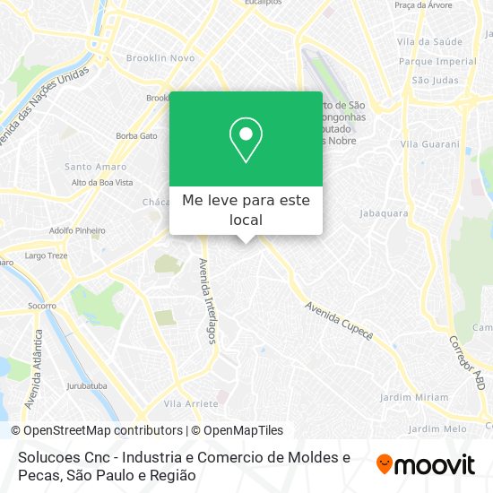 Solucoes Cnc - Industria e Comercio de Moldes e Pecas mapa