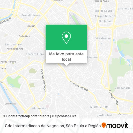 Gdc Intermediacao de Negocios mapa