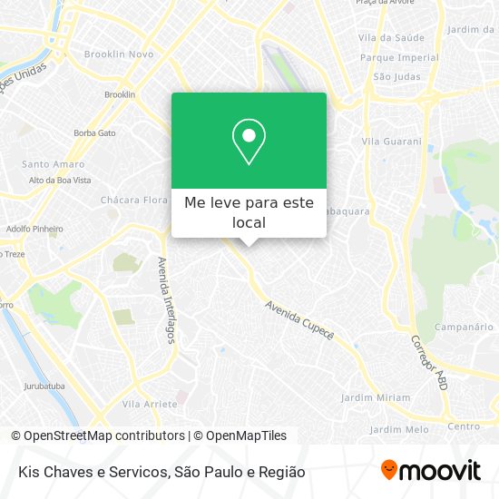 Kis Chaves e Servicos mapa