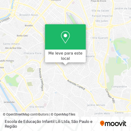 Escola de Educação Infantil Lili Ltda mapa