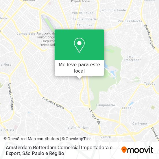 Amsterdam Rotterdam Comercial Importadora e Export mapa