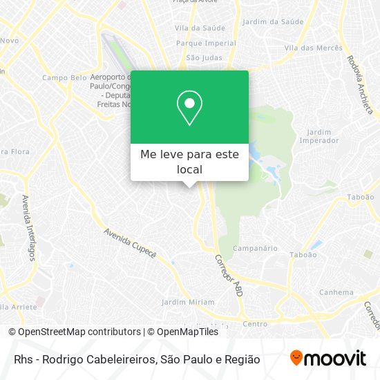 Rhs - Rodrigo Cabeleireiros mapa