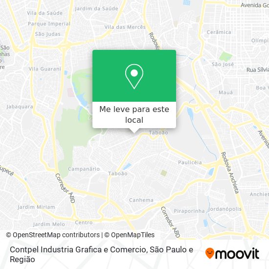 Contpel Industria Grafica e Comercio mapa