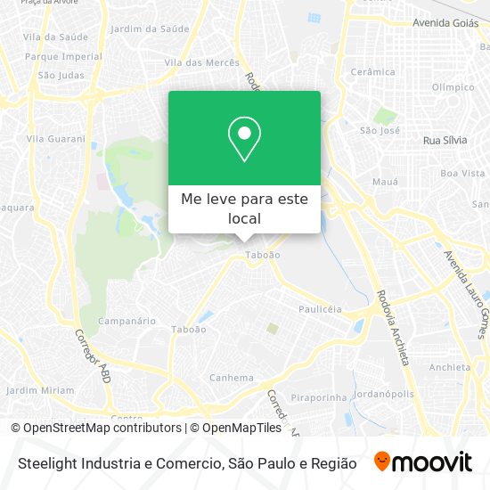 Steelight Industria e Comercio mapa