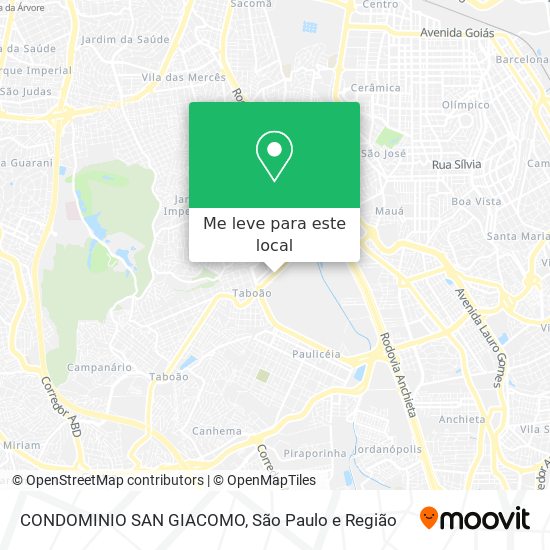 CONDOMINIO SAN GIACOMO mapa