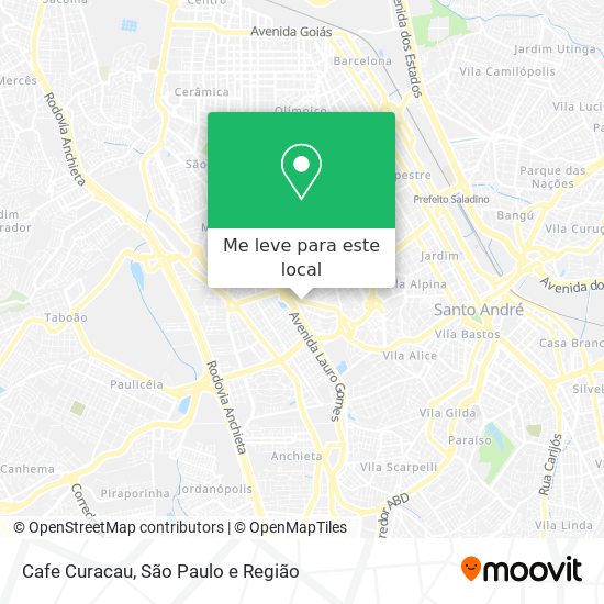 Cafe Curacau mapa