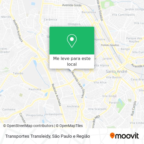 Transportes Transleidy mapa