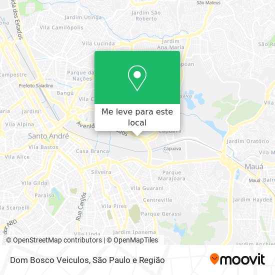 Dom Bosco Veiculos mapa