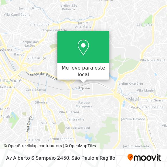 Av Alberto S Sampaio 2450 mapa