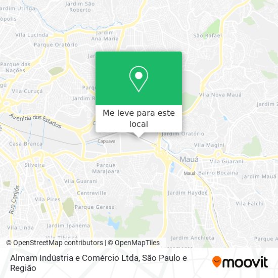 Almam Indústria e Comércio Ltda mapa