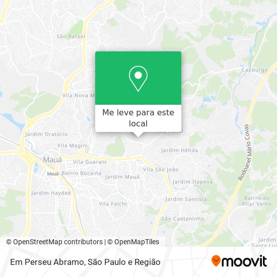 Em Perseu Abramo mapa