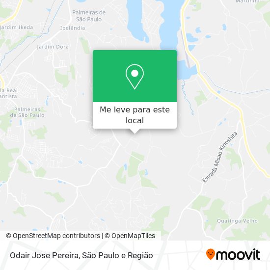 Odair Jose Pereira mapa