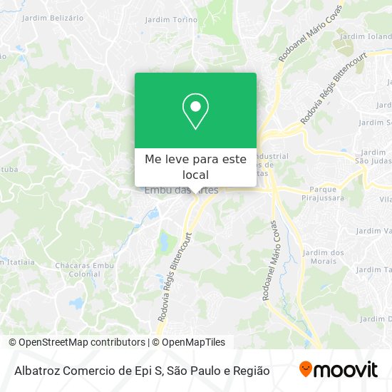 Albatroz Comercio de Epi S mapa