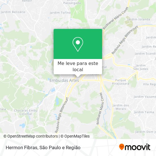 Hermon Fibras mapa