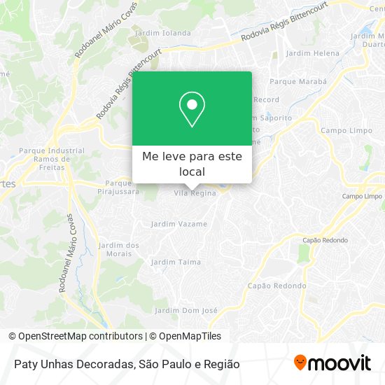 Paty Unhas Decoradas mapa