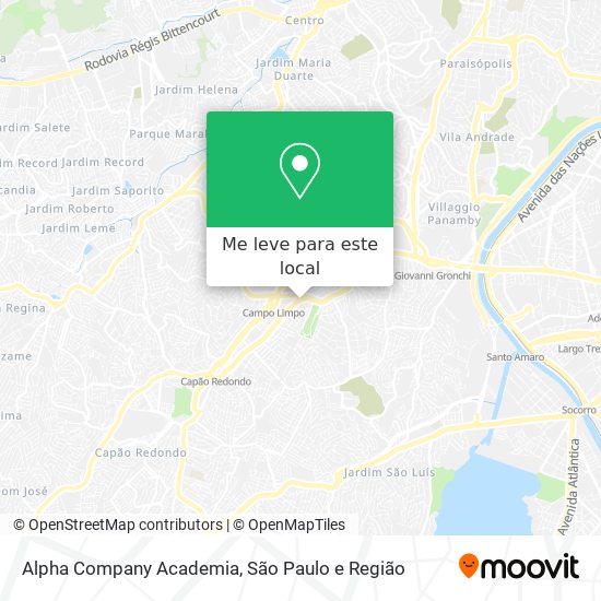 Alpha Company Academia mapa