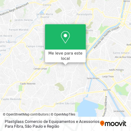 Plastglass Comercio de Equipamentos e Acessorios Para Fibra mapa