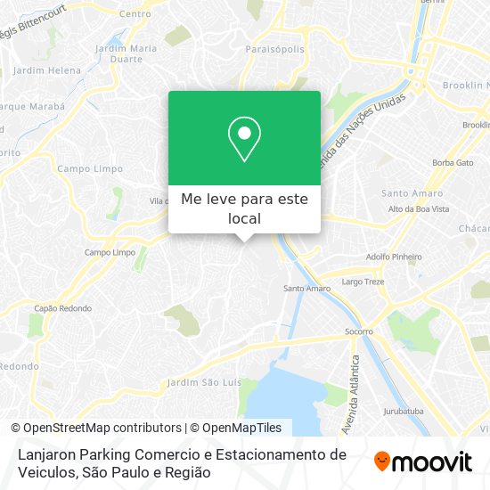 Lanjaron Parking Comercio e Estacionamento de Veiculos mapa