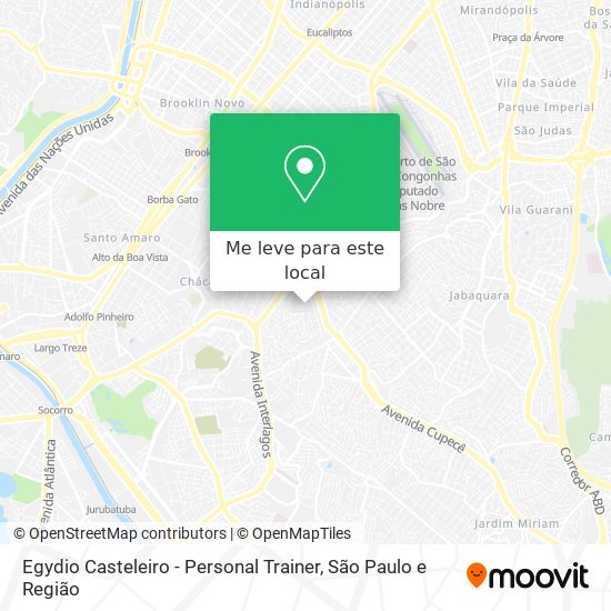 Egydio Casteleiro - Personal Trainer mapa