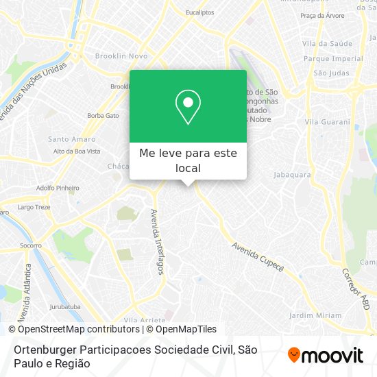 Ortenburger Participacoes Sociedade Civil mapa