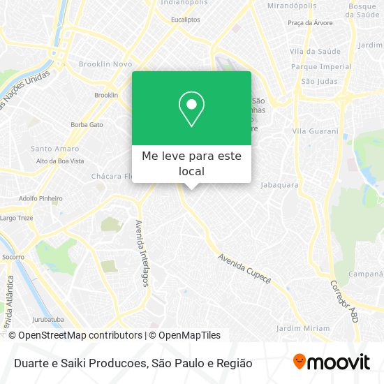 Duarte e Saiki Producoes mapa