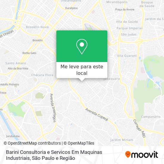 Barini Consultoria e Servicos Em Maquinas Industriais mapa