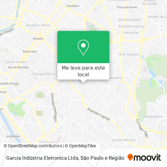 Garcia Indústria Eletronica Ltda mapa