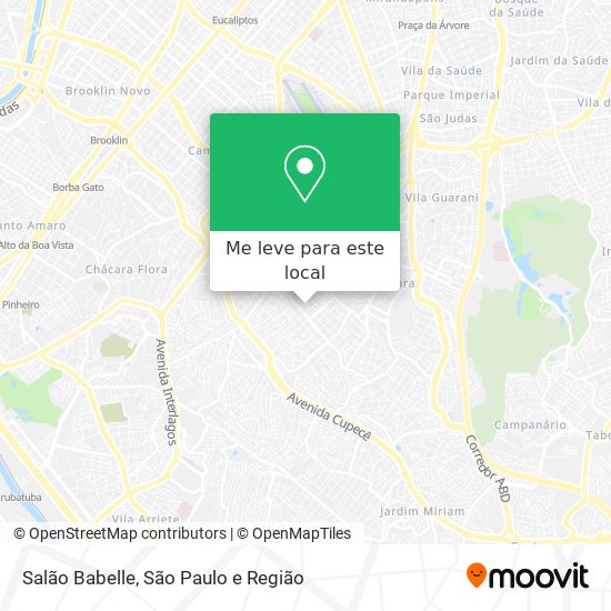 Salão Babelle mapa