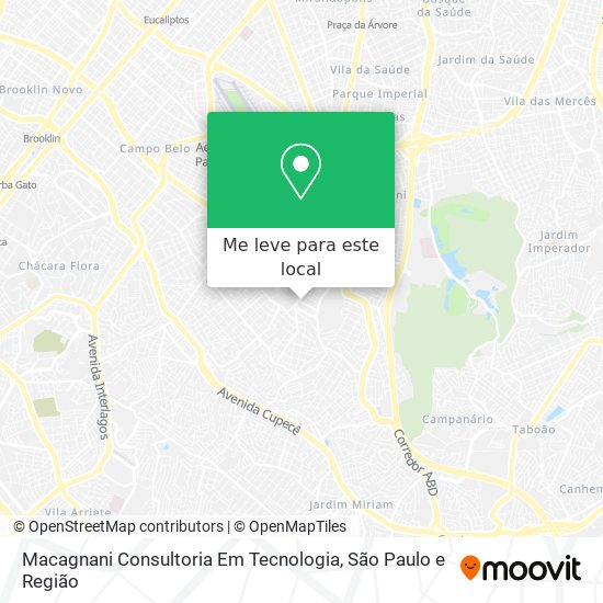 Macagnani Consultoria Em Tecnologia mapa