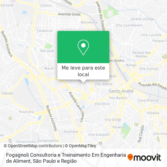 Fogagnoli Consultoria e Treinamento Em Engenharia de Aliment mapa