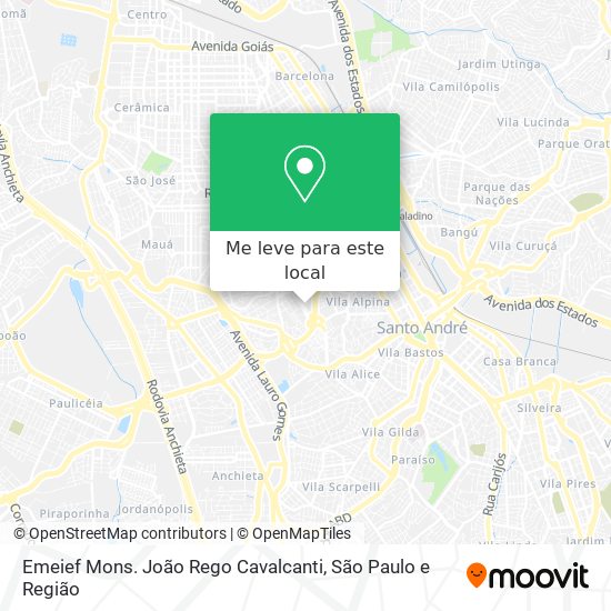 Emeief Mons. João Rego Cavalcanti mapa