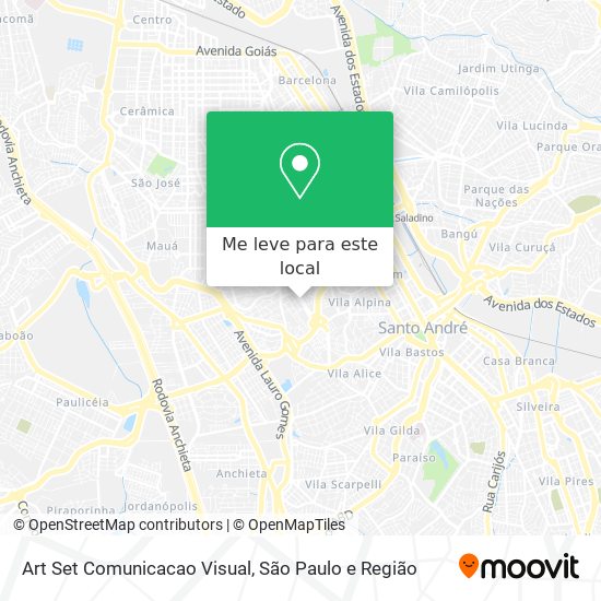 Art Set Comunicacao Visual mapa