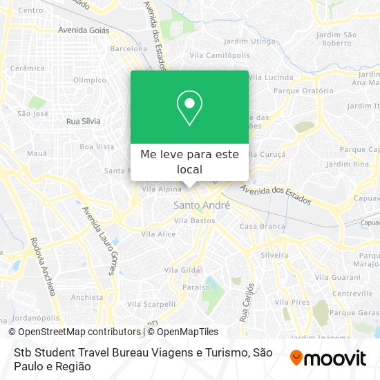 Stb Student Travel Bureau Viagens e Turismo mapa