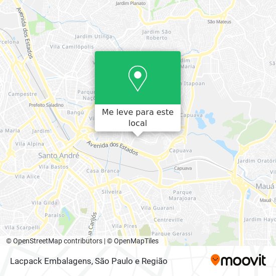 Lacpack Embalagens mapa
