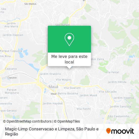 Magic-Limp Conservacao e Limpeza mapa