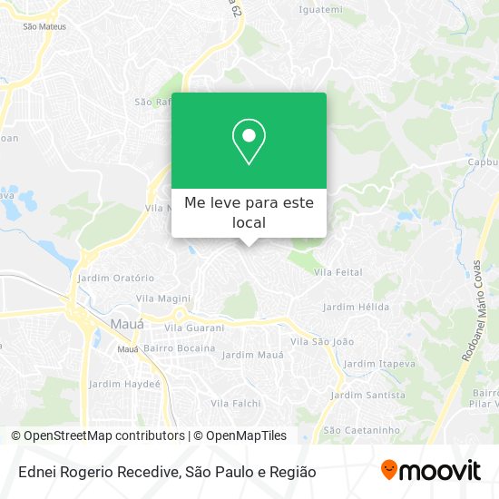 Ednei Rogerio Recedive mapa