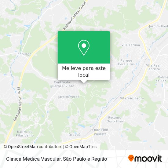 Clinica Medica Vascular mapa