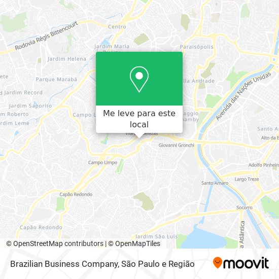 Brazilian Business Company mapa