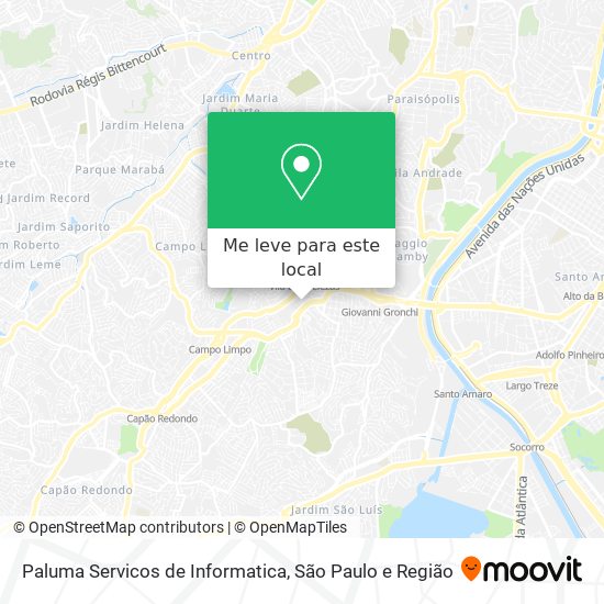 Paluma Servicos de Informatica mapa